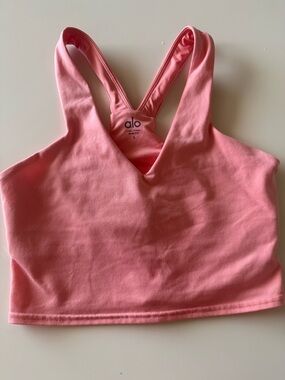 Alo Cropped Tank Size Small